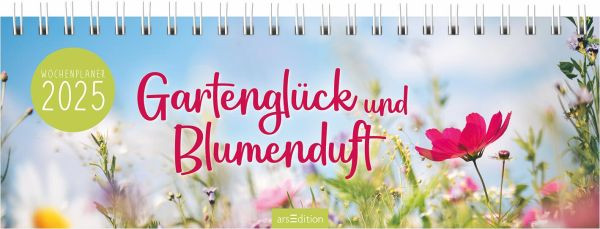 arsEdition | Tischkalender Gartenglück und Blumenduft 2025 | 