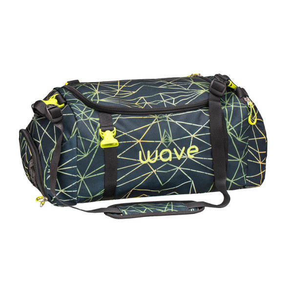 Belmil | Wave Sporttasche "Stripes Green" | 2205/22