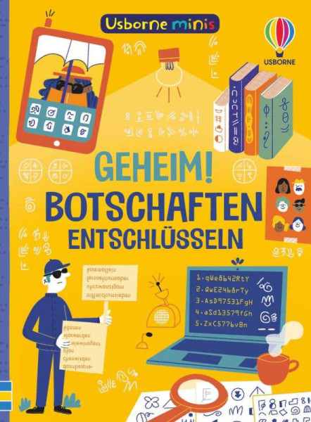 Usborne | Usborne Minis: Geheim! Botschaften entschlüsseln | Tudhope, Simon