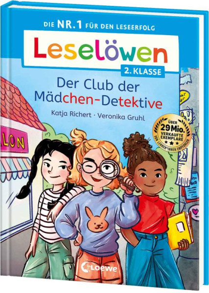 Loewe | Leselöwen 2. Klasse - Der Club der Mädchen-Detektive | Richert, Katja