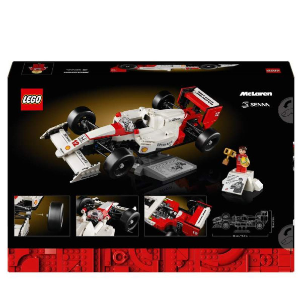 LEGO® | Icons  McLaren MP4/4 & Ayrton Senna | 10330