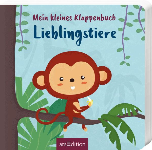 arsEdition | Mein kleines Klappenbuch – Lieblingstiere | 