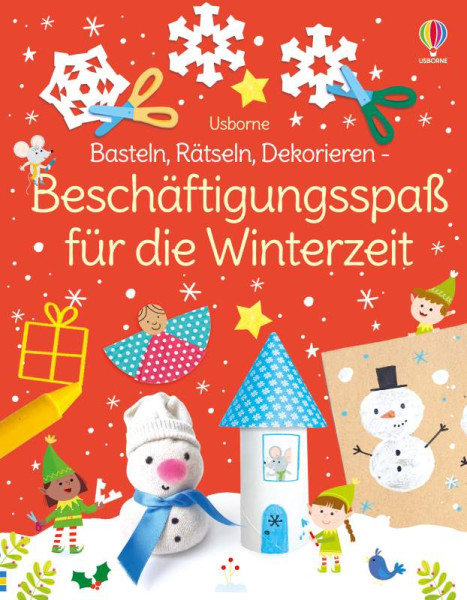 Usborne | Basteln, Rätseln, Dekorieren – Beschäftigungsspaß für die Winterzeit | Nolan, Kate