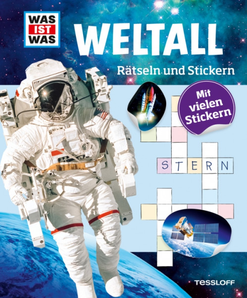 Tessloff Verlag | Rätseln und Stickern: Weltall