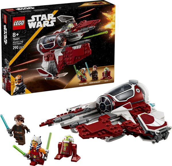 LEGO® | Star Wars™  Ahsokas Jedi Interceptor™ | 75401