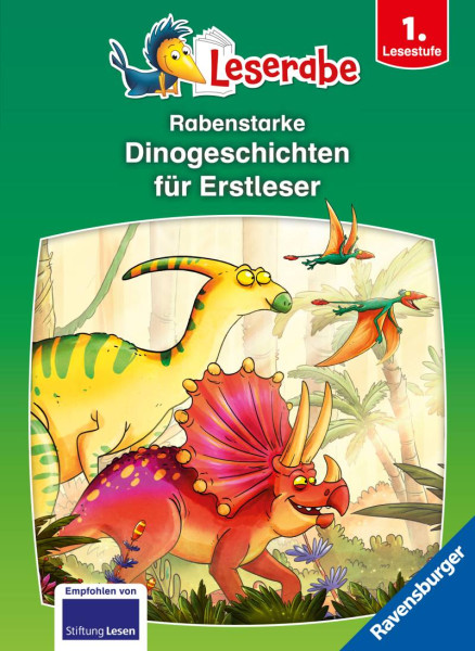 Ravensburger Verlag GmbH | Rabenstarke Dinogeschichten für Erstleser - Leserabe ab 1. Klasse - Erstlesebuch für Kinder ab 6 Jahren | Klein, Martin; Leopé