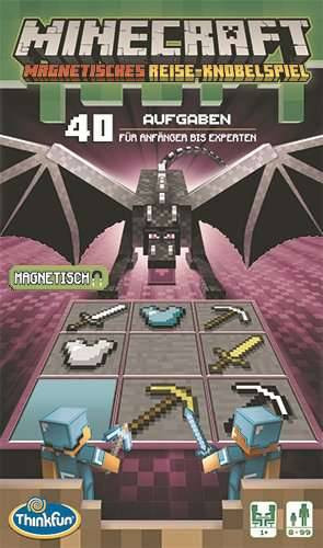 Ravensburger | Minecraft Magnetisches Reisespiel | 76402