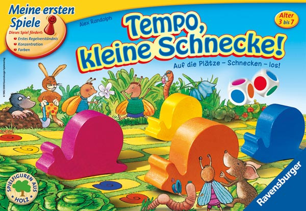 Ravensburger | Spiele |  Tempo, kleine Schnecke