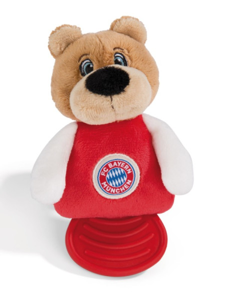 Nici | Beißring FC BAYERN MÜNCHEN Bär Berni 15cm an  | 49086