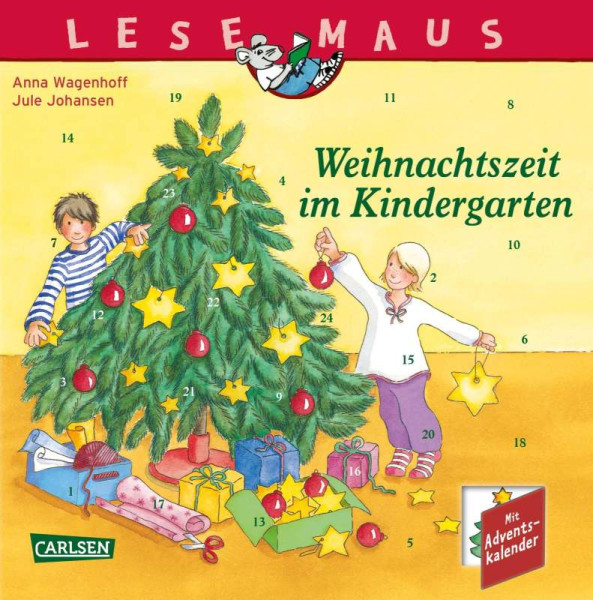 Carlsen | LESEMAUS 24: Weihnachtszeit im Kindergarten | Wagenhoff, Anna