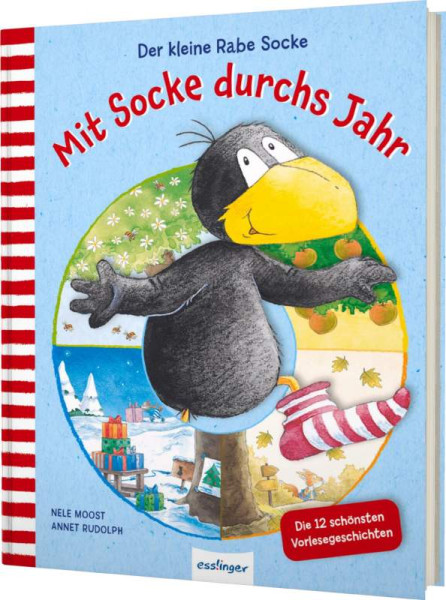 Esslinger in der Thienemann-Esslinger Verlag GmbH | Der kleine Rabe Socke: Mit Socke durchs Jahr | Moost, Nele