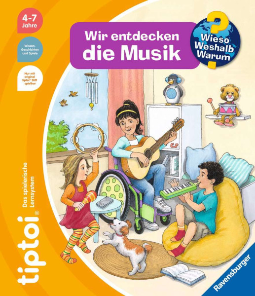 Ravensburger | tiptoi® Wieso? Weshalb? Warum? Wir entdecken die Musik | 49280