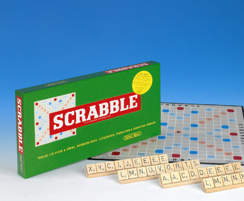 Piatnik | Scrabble Jubiläumsspiel mit Holzsteine | 55011