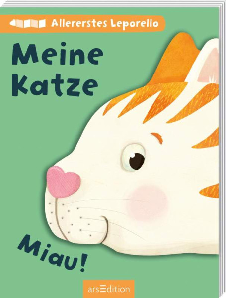 arsEdition | Allererstes Leporello  Meine Katze | 