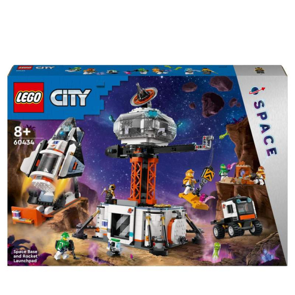 LEGO® | City  Raumbasis mit Strampe | 60434