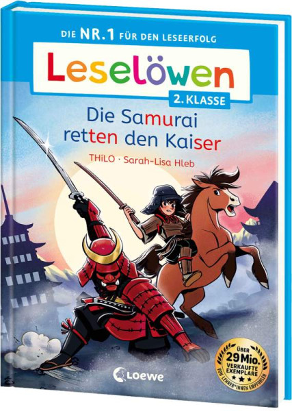 Loewe | Leselöwen 2. Klasse - Die Samurai retten den Kaiser | THiLO