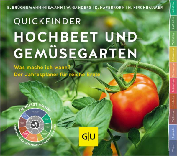 GRÄFE UND UNZER Verlag GmbH | Quickfinder Hochbeet und Gemüsegarten | Kirchbaumer, Natalie; Ganders, Wanda; Brüggemann-Niemann, Birgit; Haferkorn, Daniela