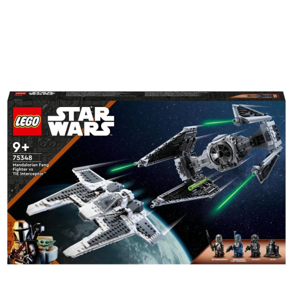 LEGO® | Star Wars  Mandalorianischer Fang Fighter vs. TIE Interceptor | 75348