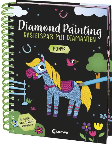 Loewe | Diamond Painting - Bastelspaß mit Diamanten - Ponys | 