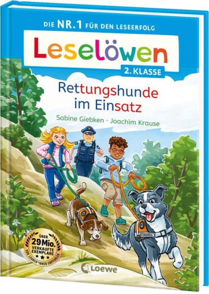 Loewe | Leselöwen 2. Klasse - Rettungshunde im Einsatz | Giebken, Sabine