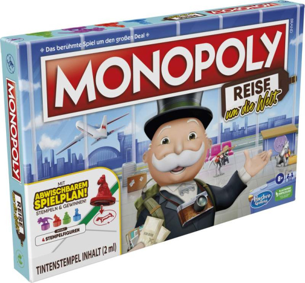 Hasbro |Monopoly Reise um die Welt | F4007100