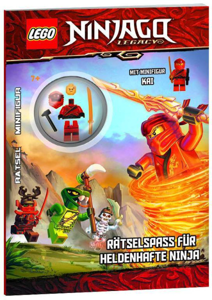 AMEET Verlag | LEGO® Ninjago® – Rätselspaß für heldenhafte Ninja | 