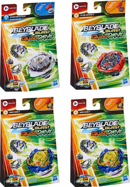 Hasbro |  Beyblade QD Starter Pack, sortiert | F3338EU4