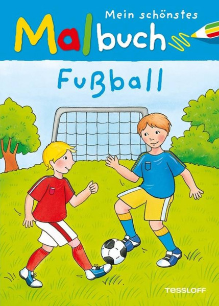 Tessloff Verlag Ragnar Tessloff GmbH & Co. KG | Buntes Malbuch Fußball