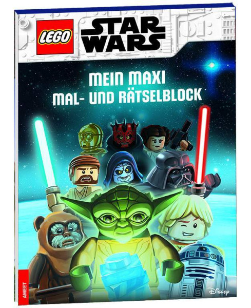 AMEET Verlag | LEGO® Star Wars™ – Mein Maxi Mal- und Rätselblock | 