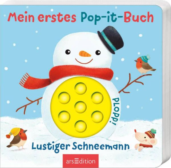 arsEdition | Mein erstes Pop-it-Buch  Lustiger Schneemann | 