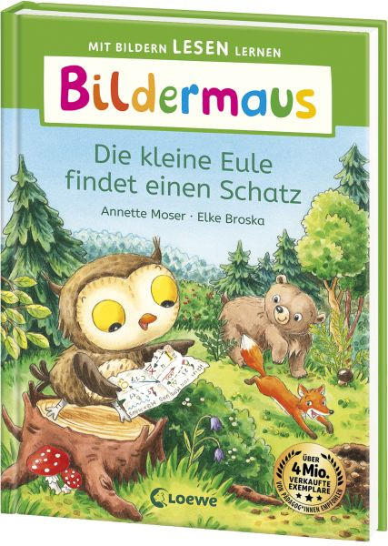 Loewe | Bildermaus - Die kleine Eule findet einen Schatz | Moser, Annette