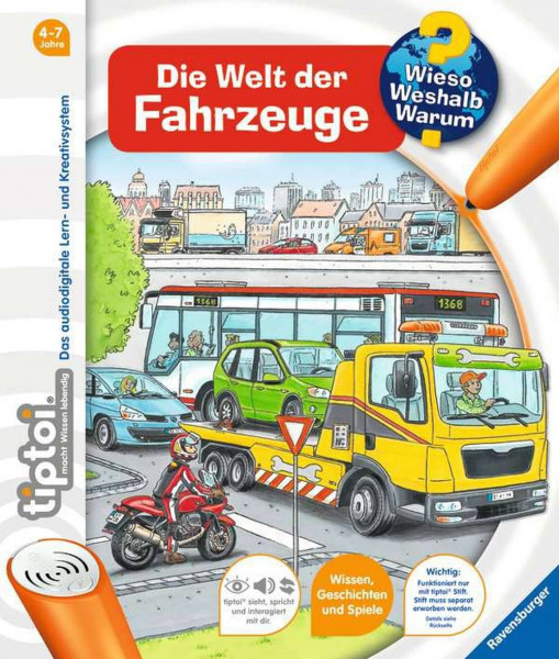 Ravensburger | tiptoi® Die Welt der Fahrzeuge | 006229