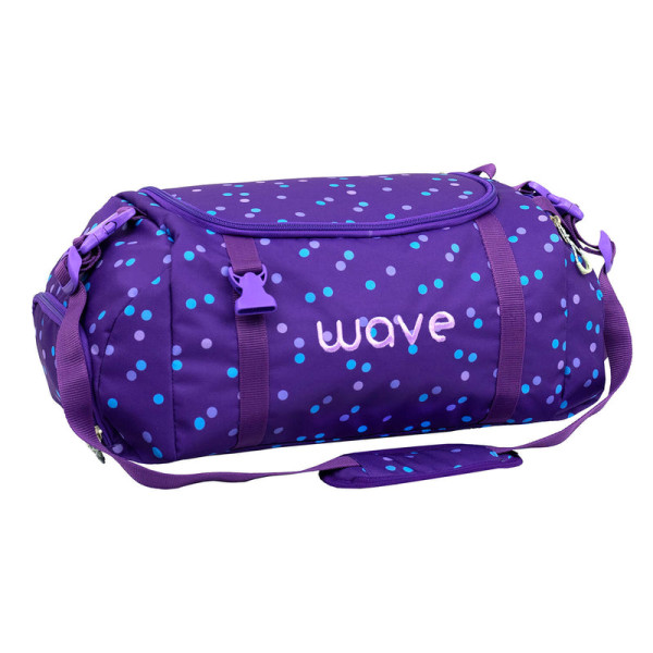 Belmil | Wave Sporttasche "Purple Dots" | 2205/27