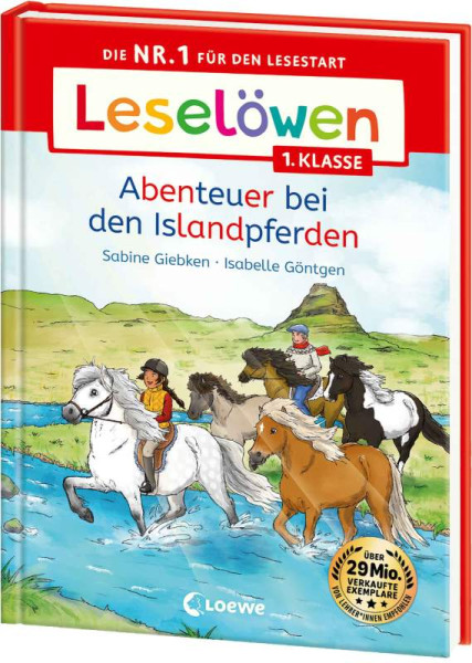 Loewe | Leselöwen 1. Klasse - Abenteuer bei den Islandpferden | Giebken, Sabine