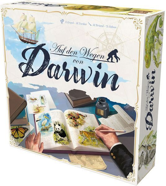 Auf den Wegen von Darwin - nominiert zum Kinderspiel des Jahres 2024