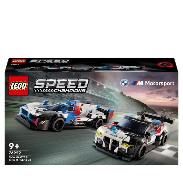 LEGO® | Speed Champions  BMW M4 GT3 & BMW M Hybrid V8 Rennwagen | 76922