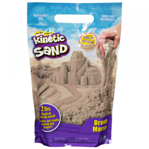 Spin Master | Kinetic-Sand Colour Bag Braun (907gr)