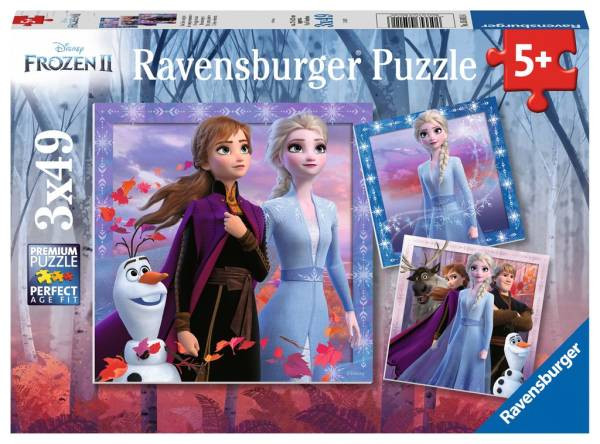 Ravensburger Puzzle | Frozen 2 3x49 | 49 Teile | 050116