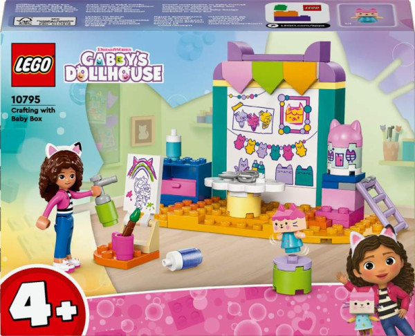 LEGO® | Gabby's Dollhouse  Bastelspaß mit Baby Box 4+ | 10795