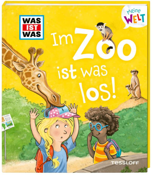 Tessloff Verlag Ragnar Tessloff GmbH & Co. KG | WAS IST WAS Meine Welt Band 8 Im Zoo ist was los! | Marti, Tatjana