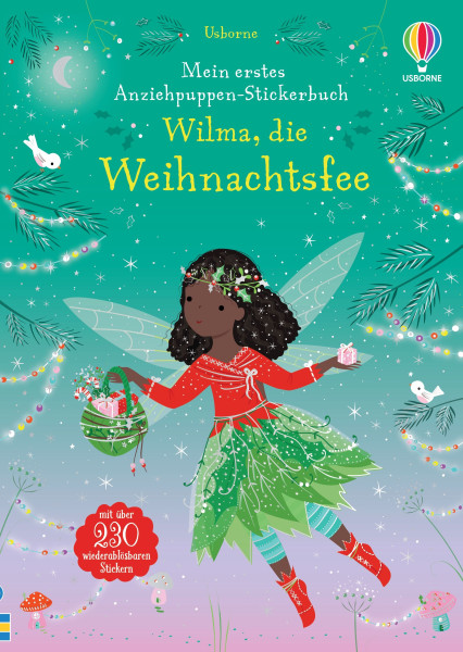 Usborne | Mein erstes Anziehpuppen-Stickerbuch: Wilma, die Weihnachtsfee | Watt, Fiona