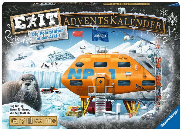 Ravensburger | Exit Adventskalender "Die Polarstation in der Arktis" | 20185