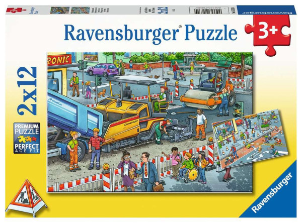 Ravensburger | Straßenbaustelle | 2 x 12 Teile