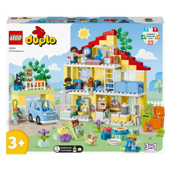 LEGO® | DUPLO®  3-in-1-Familienhaus | 10994