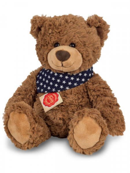 Teddy Hermann | Teddy braun mit Tuch, ca. 30cm | 913627