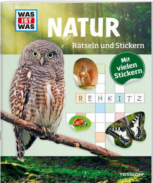 Tessloff Verlag | Rätseln und Stickern: Natur