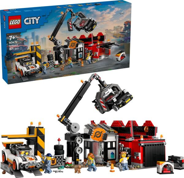 LEGO® | City  Schrottplatz mit Autos | 60472