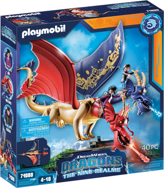 Playmobil | Dragons: The Nine Realms - Wu & Wei mit Jun | 71080