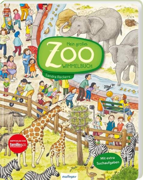 Esslinger in der Thienemann-Esslinger Verlag GmbH | Mein großes Zoo-Wimmelbuch | 