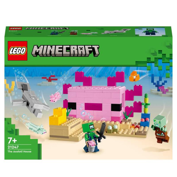 LEGO® | Minecraft™  Das Axolotl-Haus | 21247